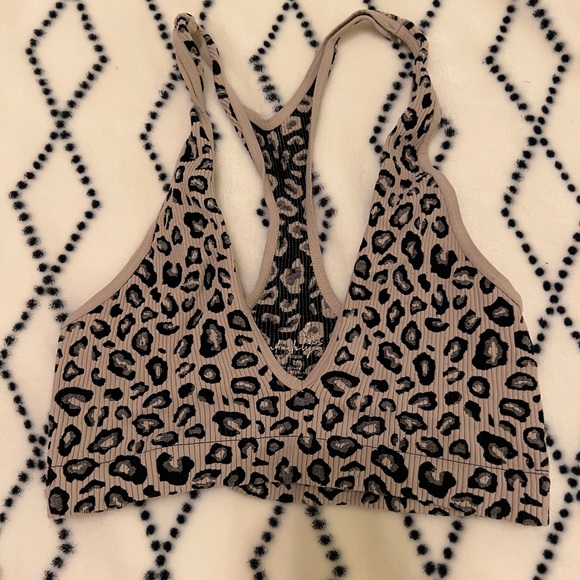 Free People Tops - free people cheetah print bra top